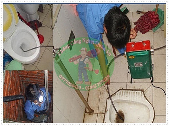C&ocirc;ng ty chuy&ecirc;n th&ocirc;ng nghẹt đường c&ocirc;́ng thoát nước